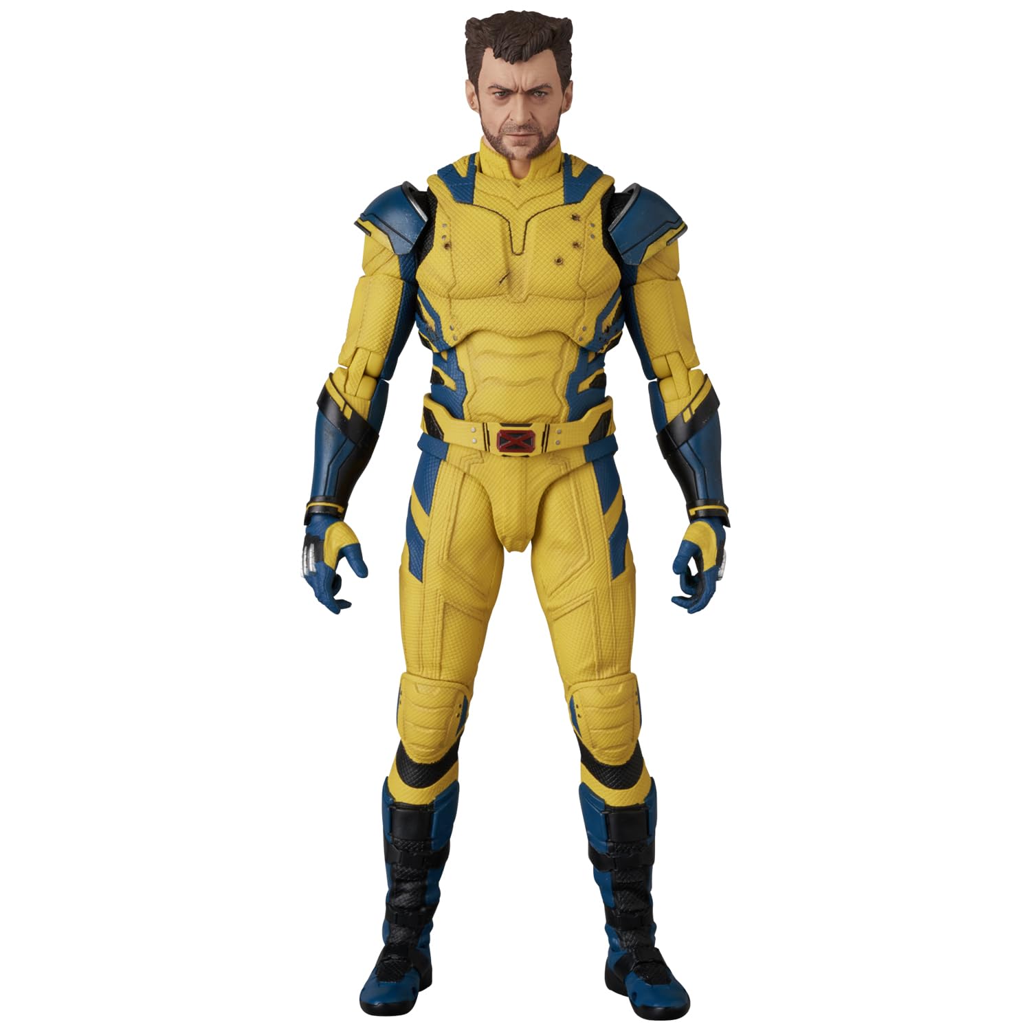 Figurine articulée Medicom Toy Mafex n° 285 Wolverine 160 mm, version Deadpool.