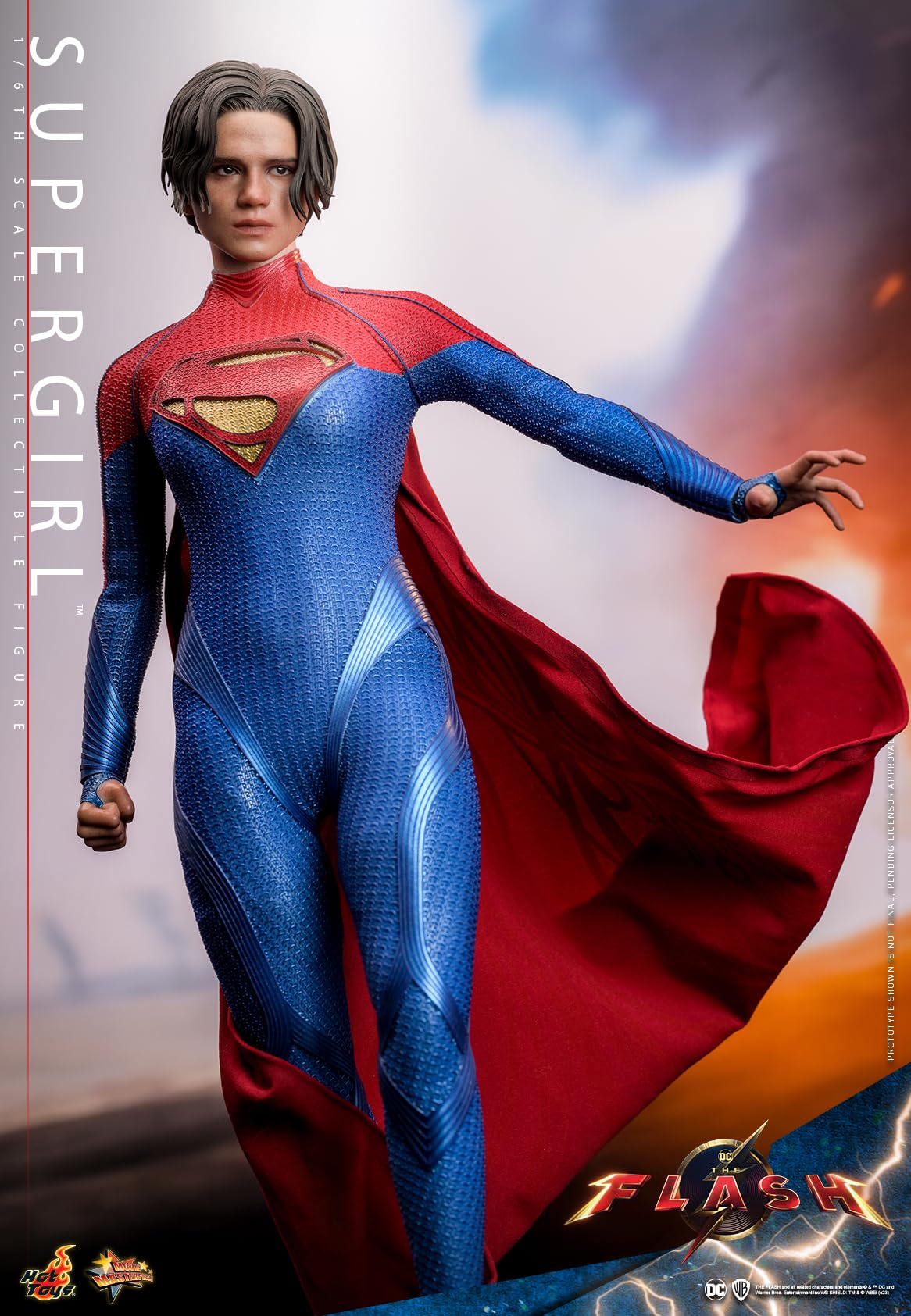 Hot Toys Movie Masterpiece The Flash Supergirl 1/6 Scale Collectible Figure- Japan Figure Store - #1 Bring To You The Best Japanese Goods