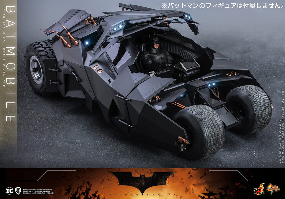Hot Toys Movie Masterpiece Batman Begins 1/6 Scale Batmobile Vehicle- Japan Figure Store - #1 Bring To You The Best Japanese Goods