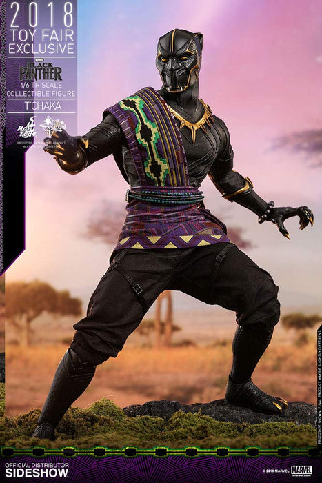 Hot Toys Movie Masterpiece Black Panther 1/6 Scale Figure T'Challa Exclusive- Japan Figure Store - #1 Bring To You The Best Japanese Goods
