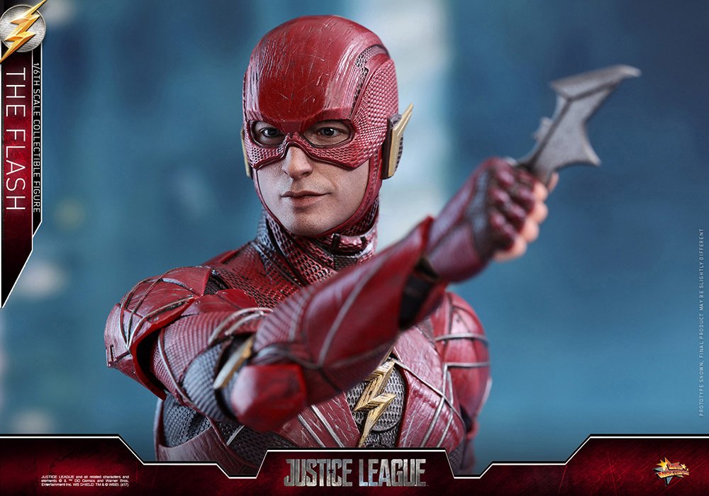 Hot Toys Movie Masterpiece Justice League Flash 1/6 Scale Action Figure- Japan Figure Store - #1 Bring To You The Best Japanese Goods