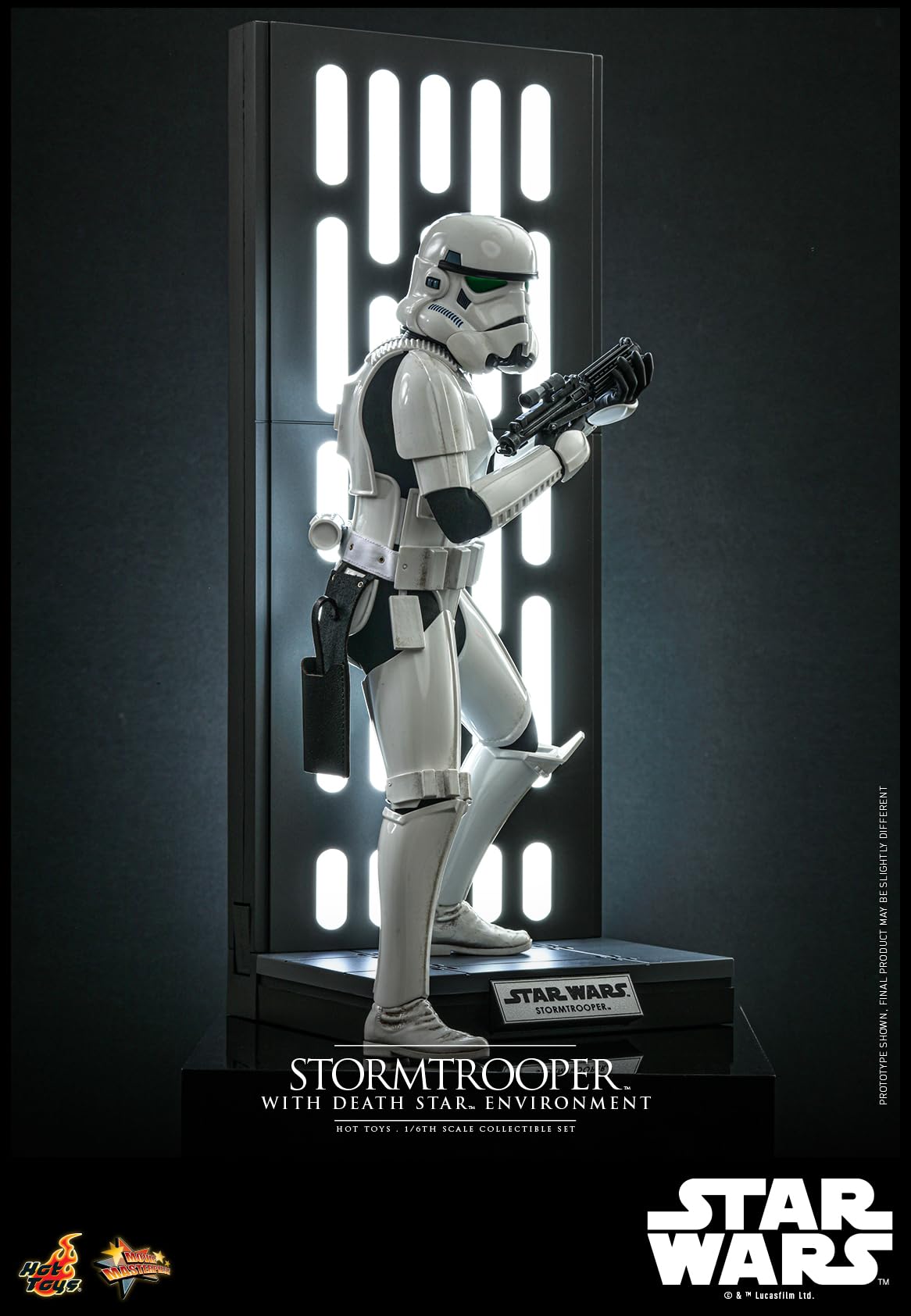 Hot Toys Movie Masterpiece Star Wars 1/6 Scale Stormtrooper with Backboard- Japan Figure Store - #1 Bring To You The Best Japanese Goods