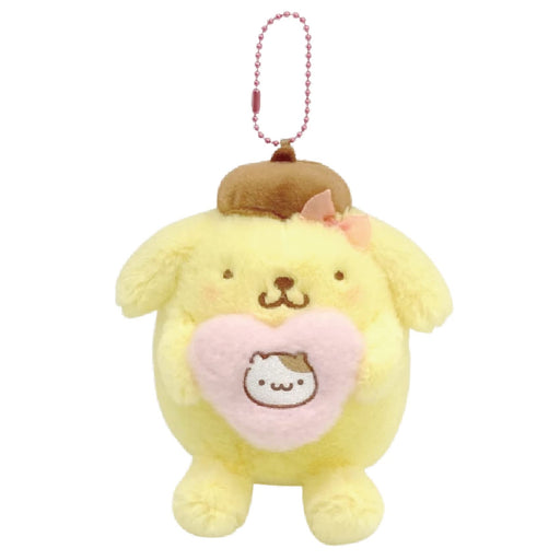 Sanrio Pompompurin Favorite Heart Mascot - Nakajima Corp Plush 177902-22- Japan Figure Store - #1 Bring To You The Best Japanese Goods