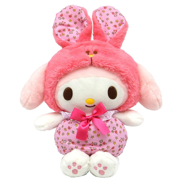 Sanrio My Melody Flower Bunny Plush Medium Size by Nakajima Corporation- Japan Figure Store - #1 Bring To You The Best Japanese Goods