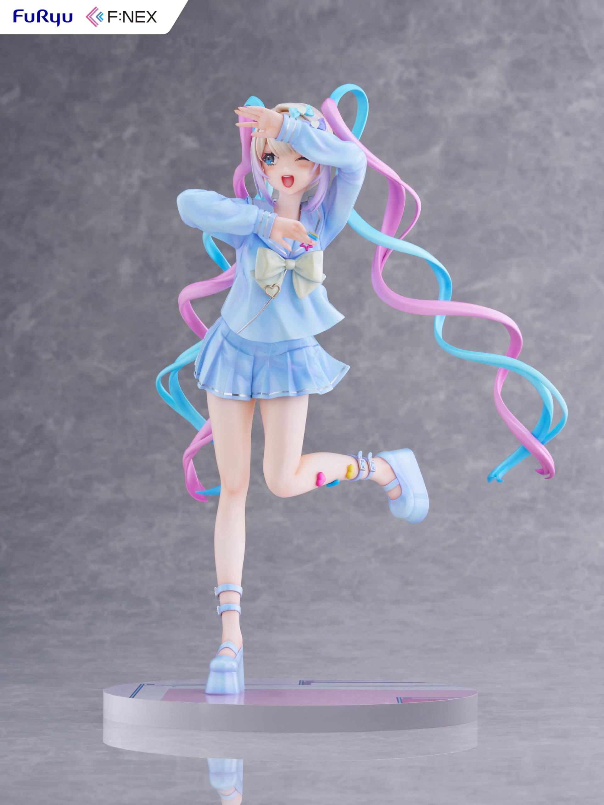 Furyu Needy Girl Overdose 1/7 Scale Figure Chouzetsu Saikawa Tenshi-Chan- Japan Figure Store - #1 Bring To You The Best Japanese Goods