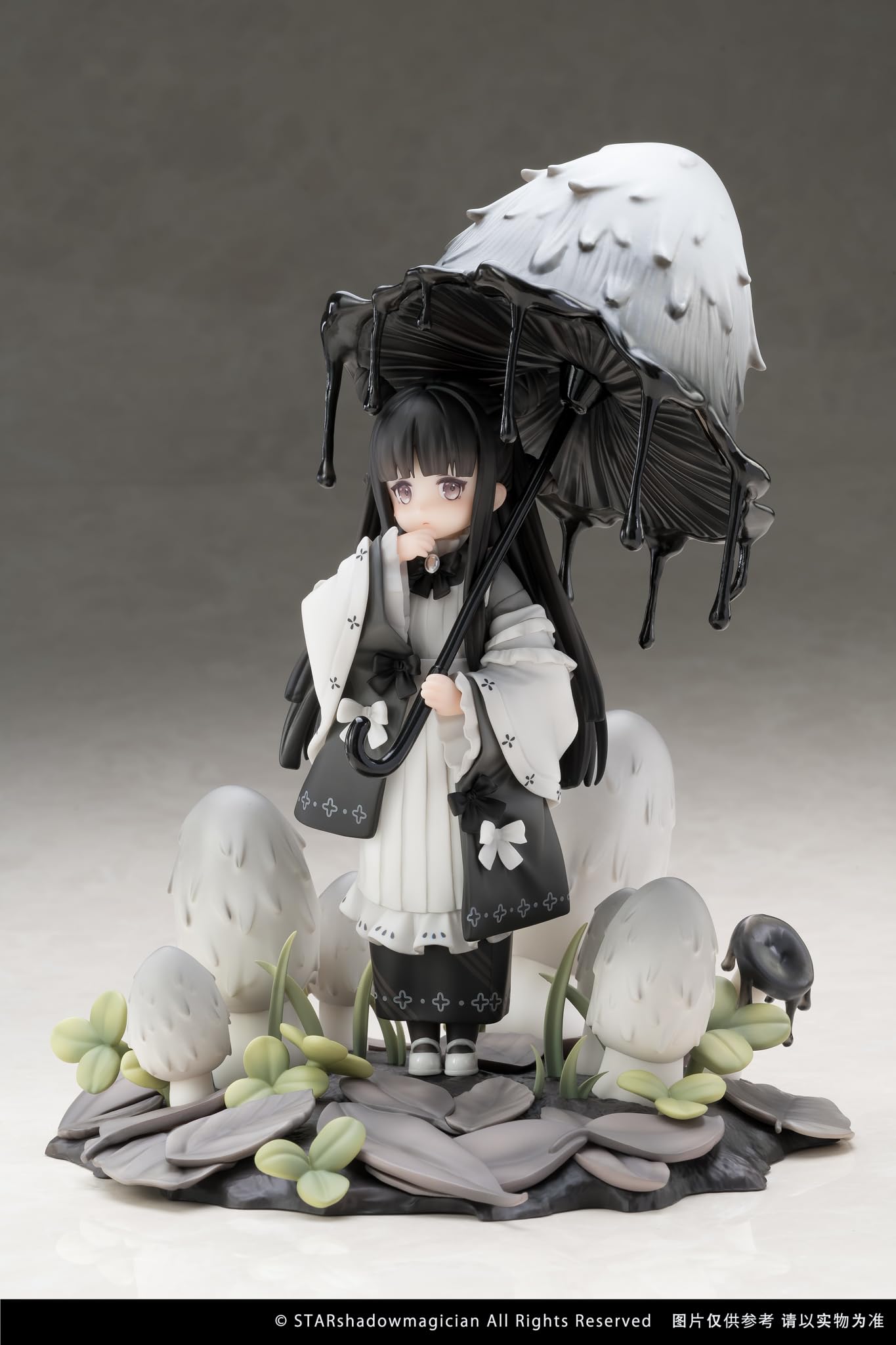 Reverse Studio Original Mushroom Girls No.4 Coprinus Comatus 1/1 Collectible Figure- Japan Figure Store - #1 Bring To You The Best Japanese Goods