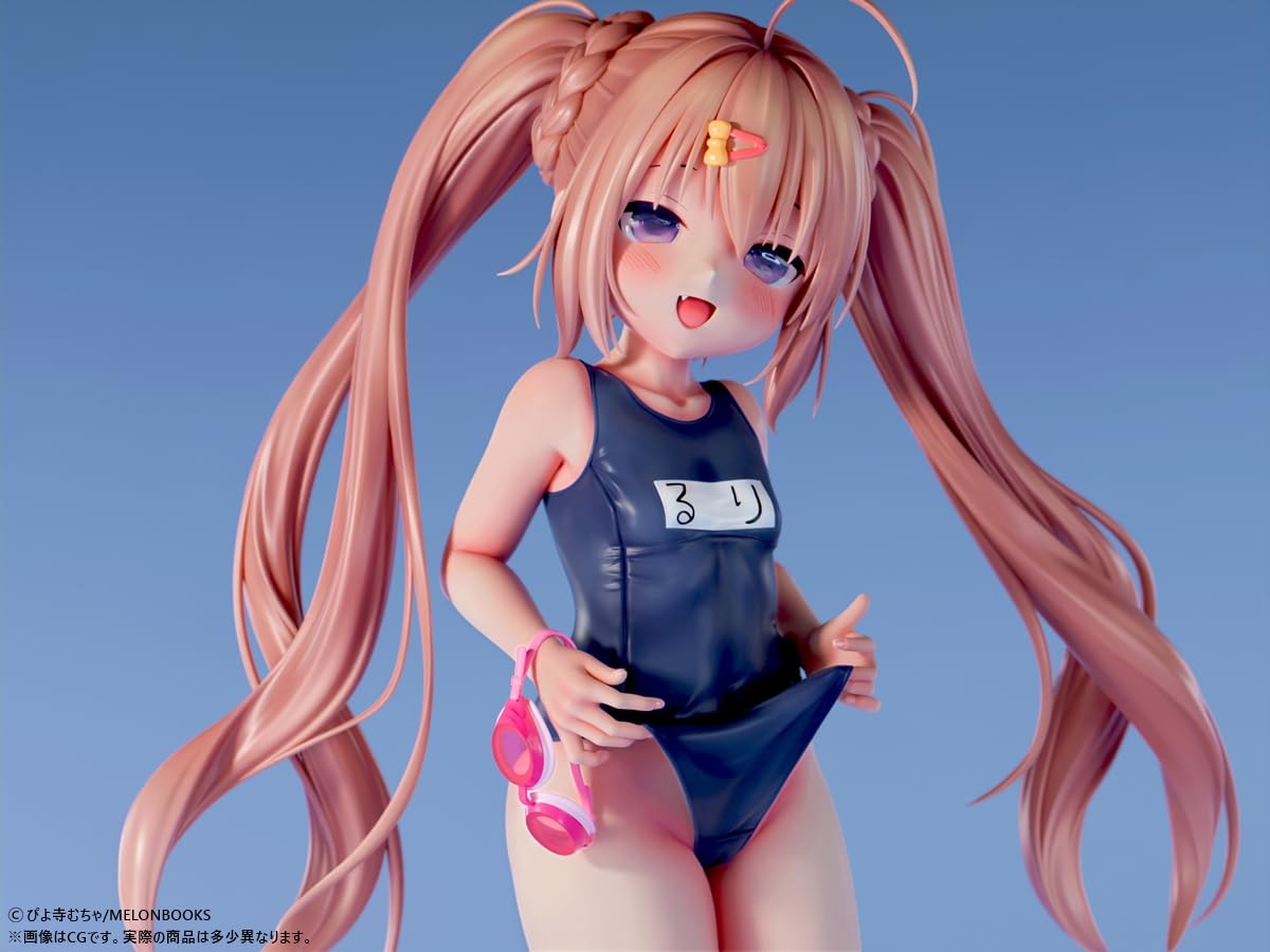 B'Full Original Ruri-Chan 1/5 Scale Figure Sukumizu Kyu Edition- Japan Figure Store - #1 Bring To You The Best Japanese Goods