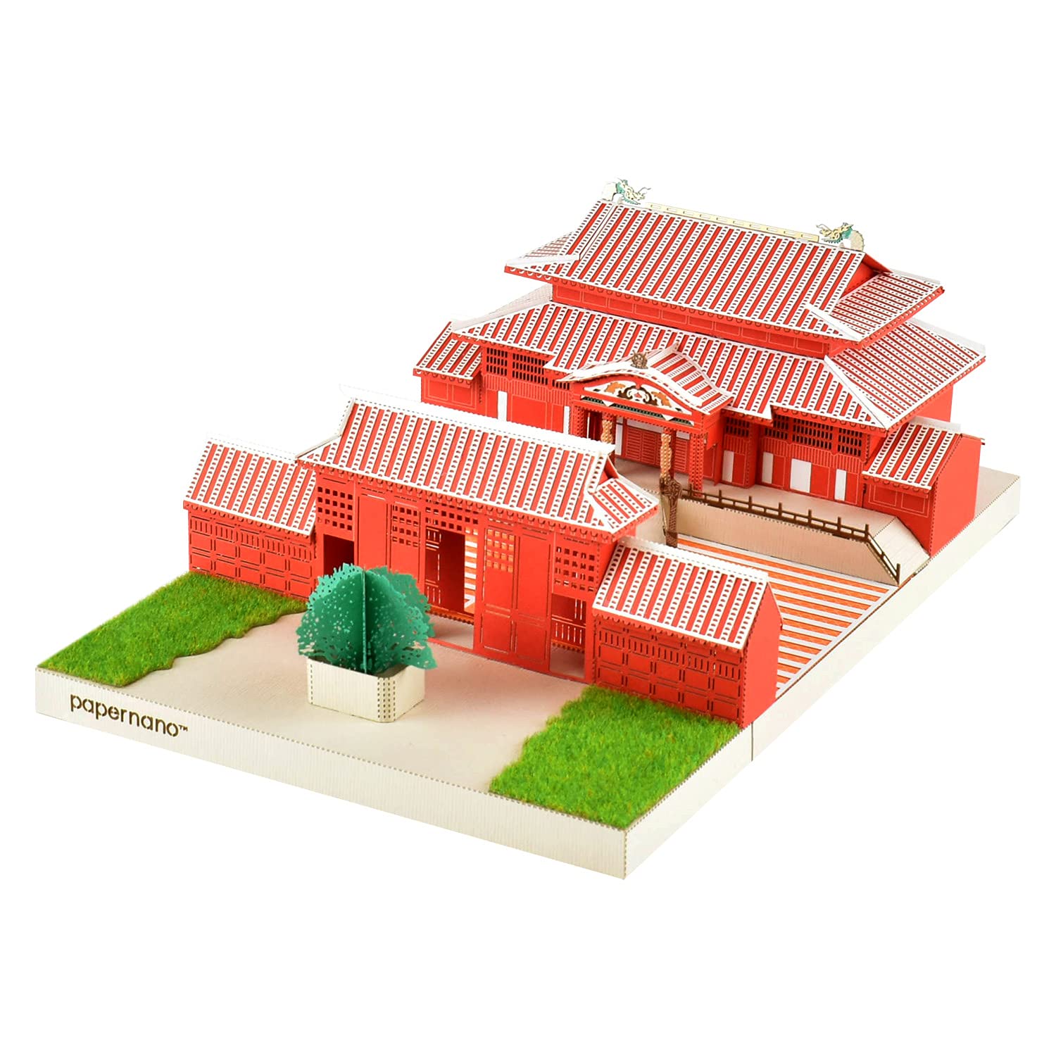KAWADA Pnd-007 Papernano Shuri Castle Deluxe Edition- Japan Figure Store - #1 Bring To You The Best Japanese Goods