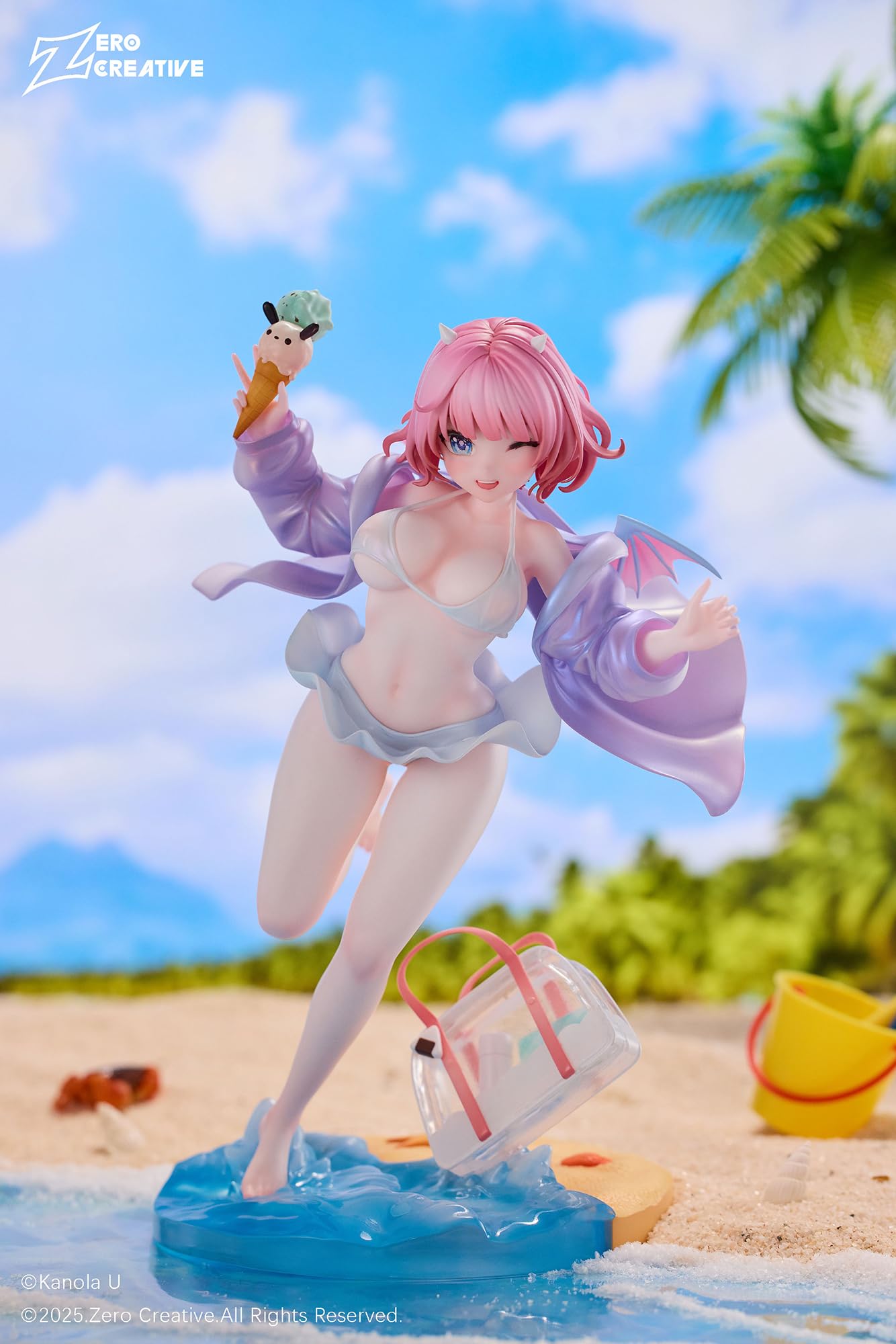 Pm Office A Plum 1/7 Scale Figure - Summer Bikini Beautiful Girl PVC Finish