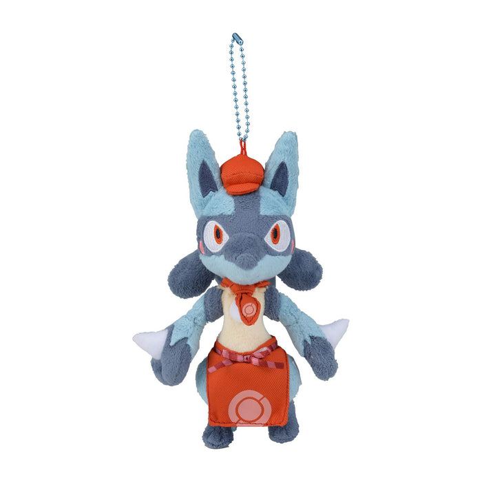 Pokemon Cafe Mix Lucario Plush Mascot 11x11.5x17cm Premium Quality Toy