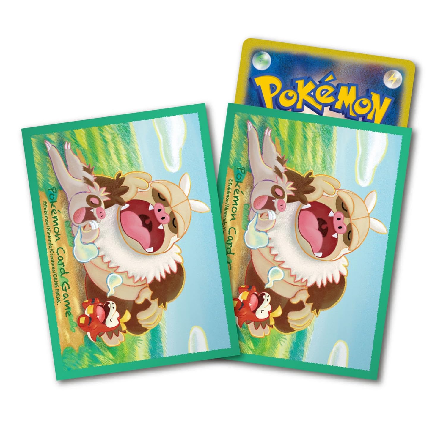 Pokemon Center Original Slaking Card Sleeves Japan Official 64ct Pack- Japan Figure Store - #1 Bring To You The Best Japanese Goods
