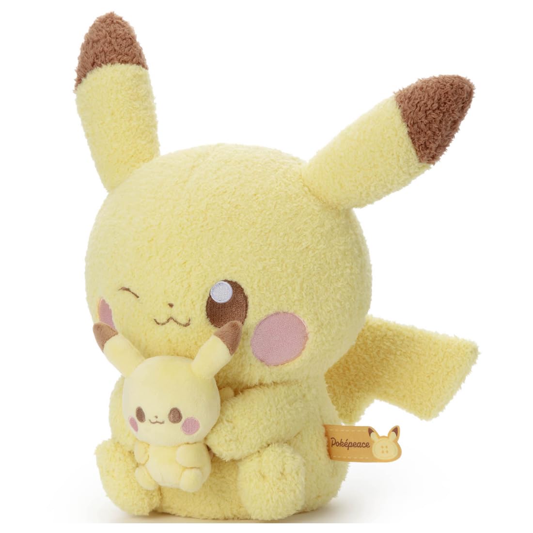 Takara Tomy Pokemon Pokepeace Pikachu Mini Plush Doll Official Japan Release- Japan Figure Store - #1 Bring To You The Best Japanese Goods