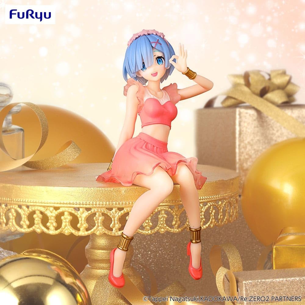 Furyu Re:Zero Noodle Stopper Figure Rem Twinkleprty Another Color Version