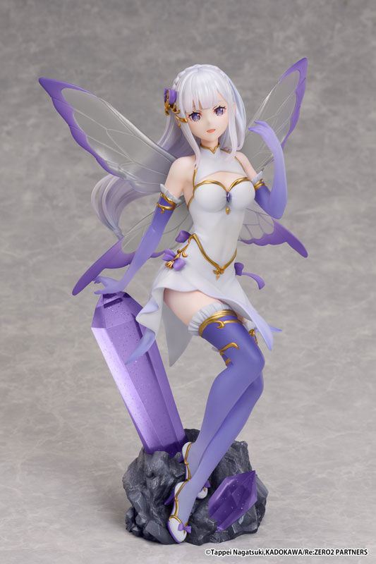 Elcoco Re:Zero Emilia 1/7 Jewel Princess Figure Collectible- Japan Figure Store - #1 Bring To You The Best Japanese Goods