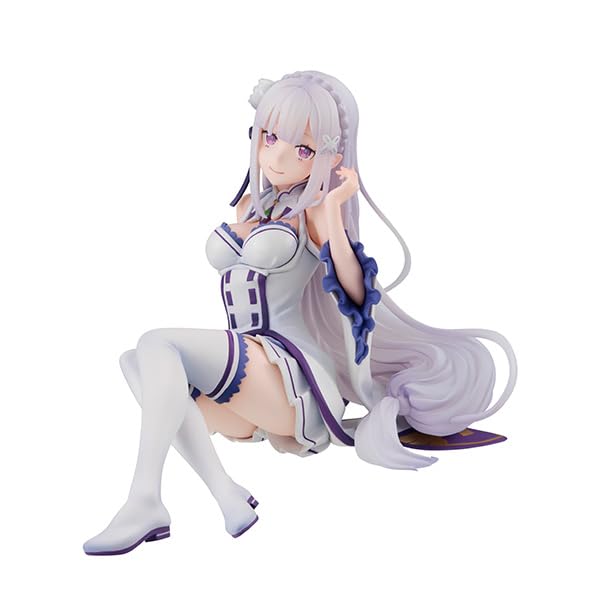 Megahouse Re:Zero Emilia Figure - Melty Princess Tenohira Edition- Japan Figure Store - #1 Bring To You The Best Japanese Goods