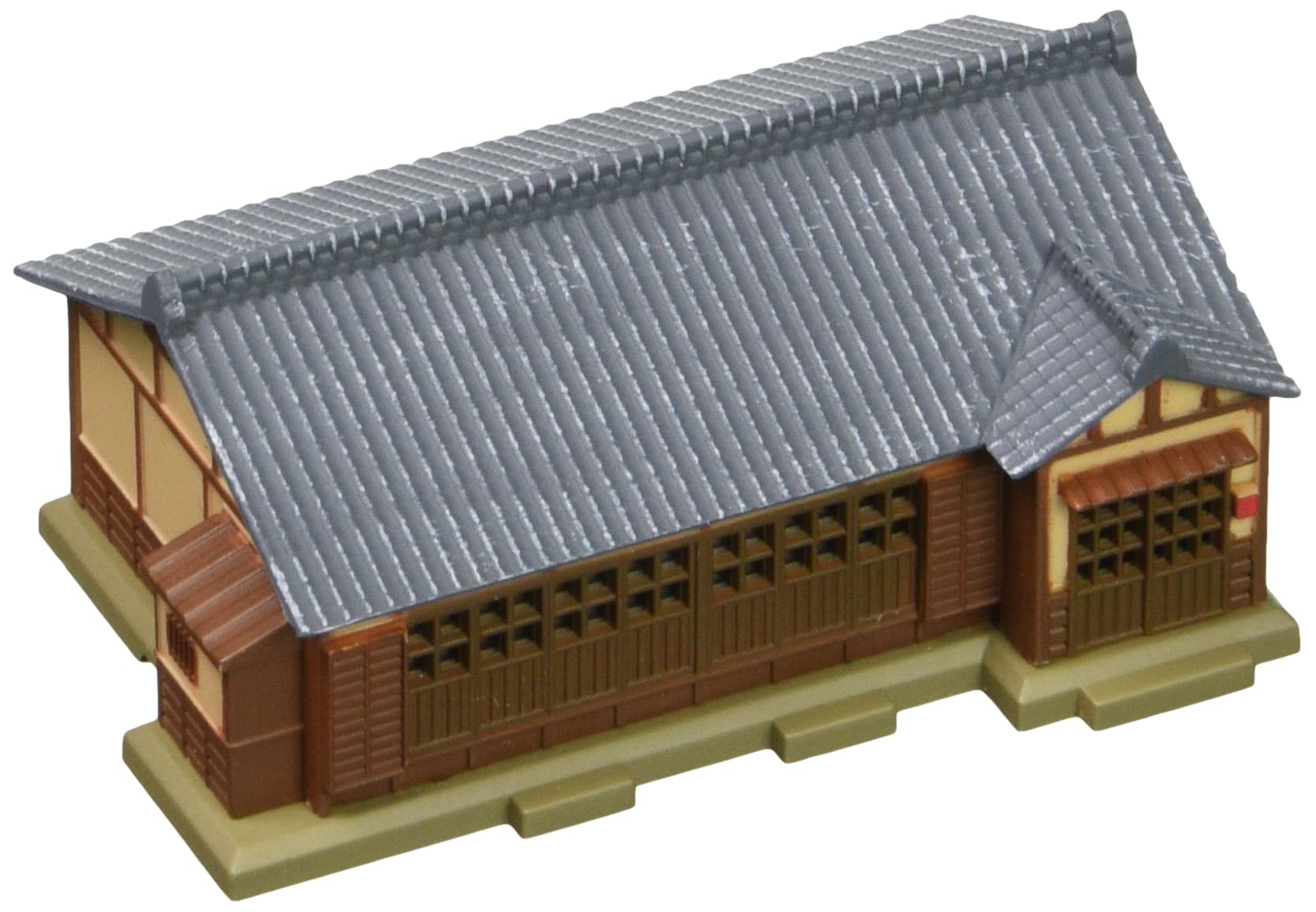 Rokuhan Z Gauge S026-1 Gray Tile Roof House by Rokuhan for Model Trains- Japan Figure Store - #1 Bring To You The Best Japanese Goods