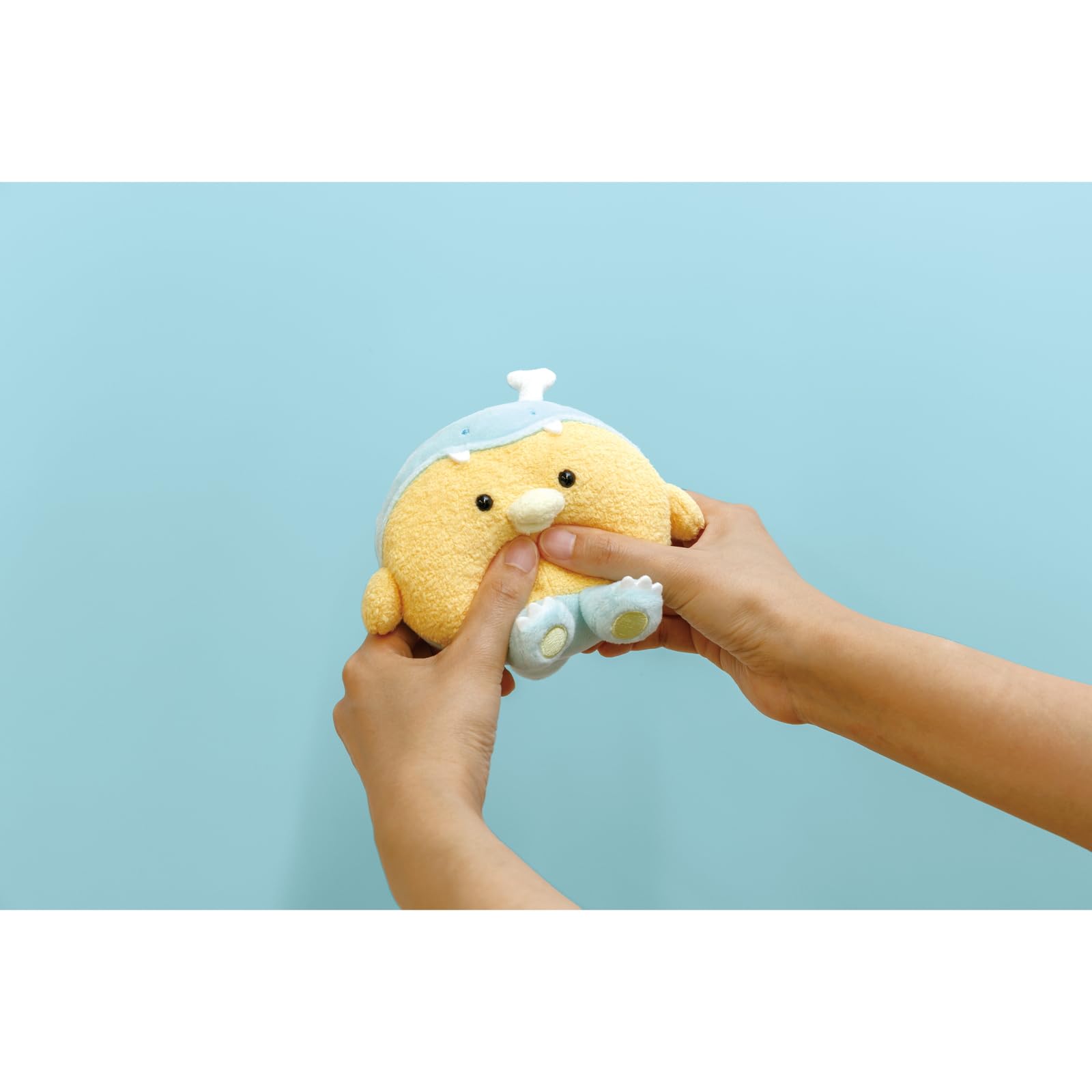 San-X Chikip Dancers Plush Toy Bone Chicken Mo34401 Soft and Cuddly- Japan Figure Store - #1 Bring To You The Best Japanese Goods
