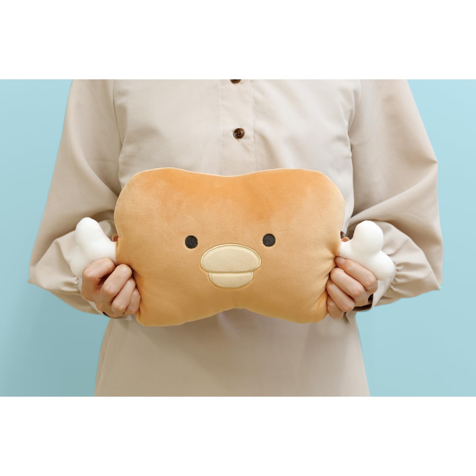 San-X Chikip Dancers Soft Squishy Meat Cushion Mo34701 Plush Pillow- Japan Figure Store - #1 Bring To You The Best Japanese Goods