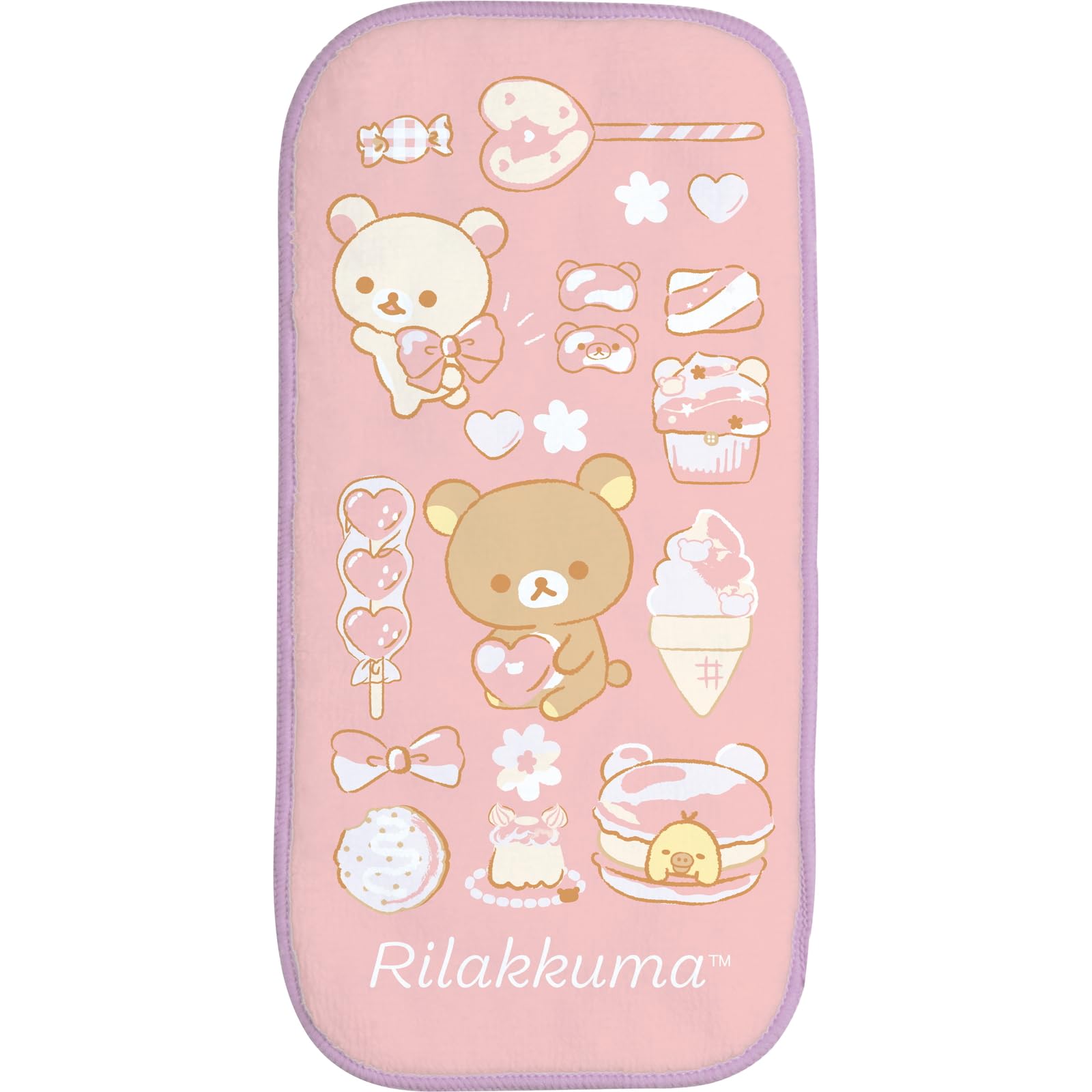 San-X Rilakkuma Half Towel Set of 2 - Soft Absorbent Durable Towels- Japan Figure Store - #1 Bring To You The Best Japanese Goods