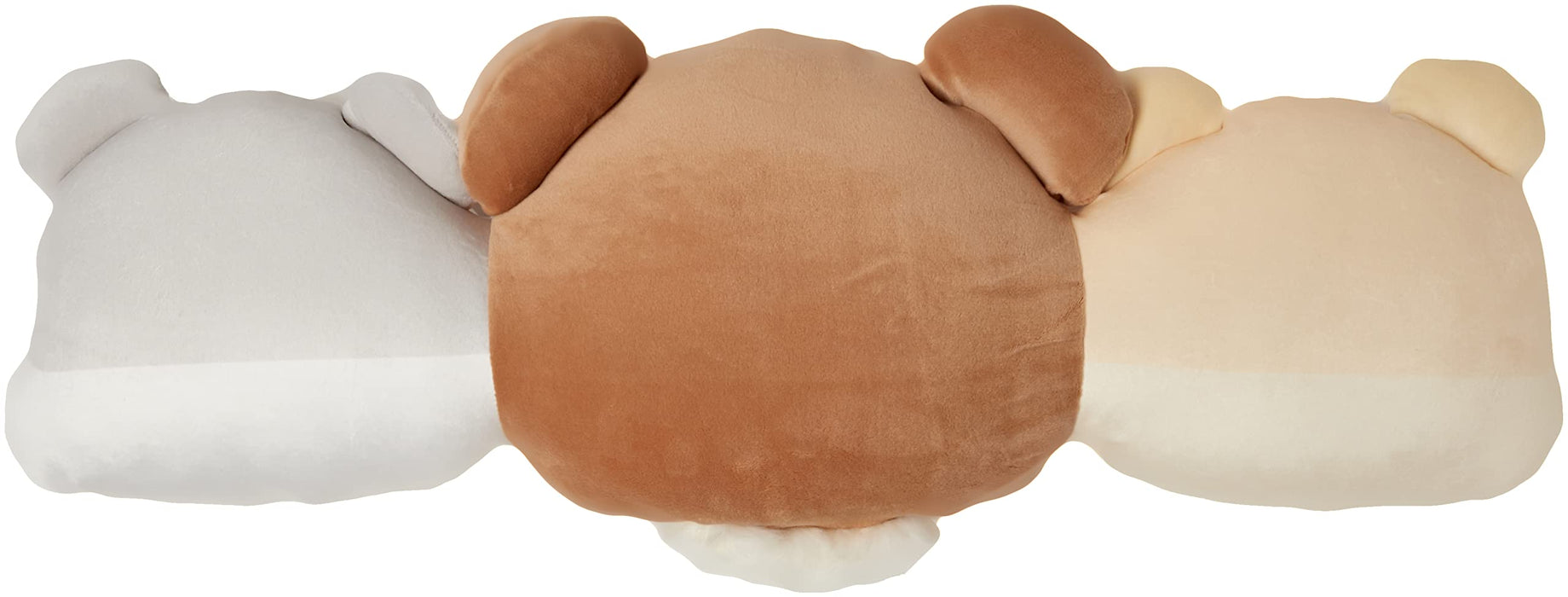 San-X Rilakkuma Dandelion Twin Hamsters Triple Cushion Mf46201- Japan Figure Store - #1 Bring To You The Best Japanese Goods