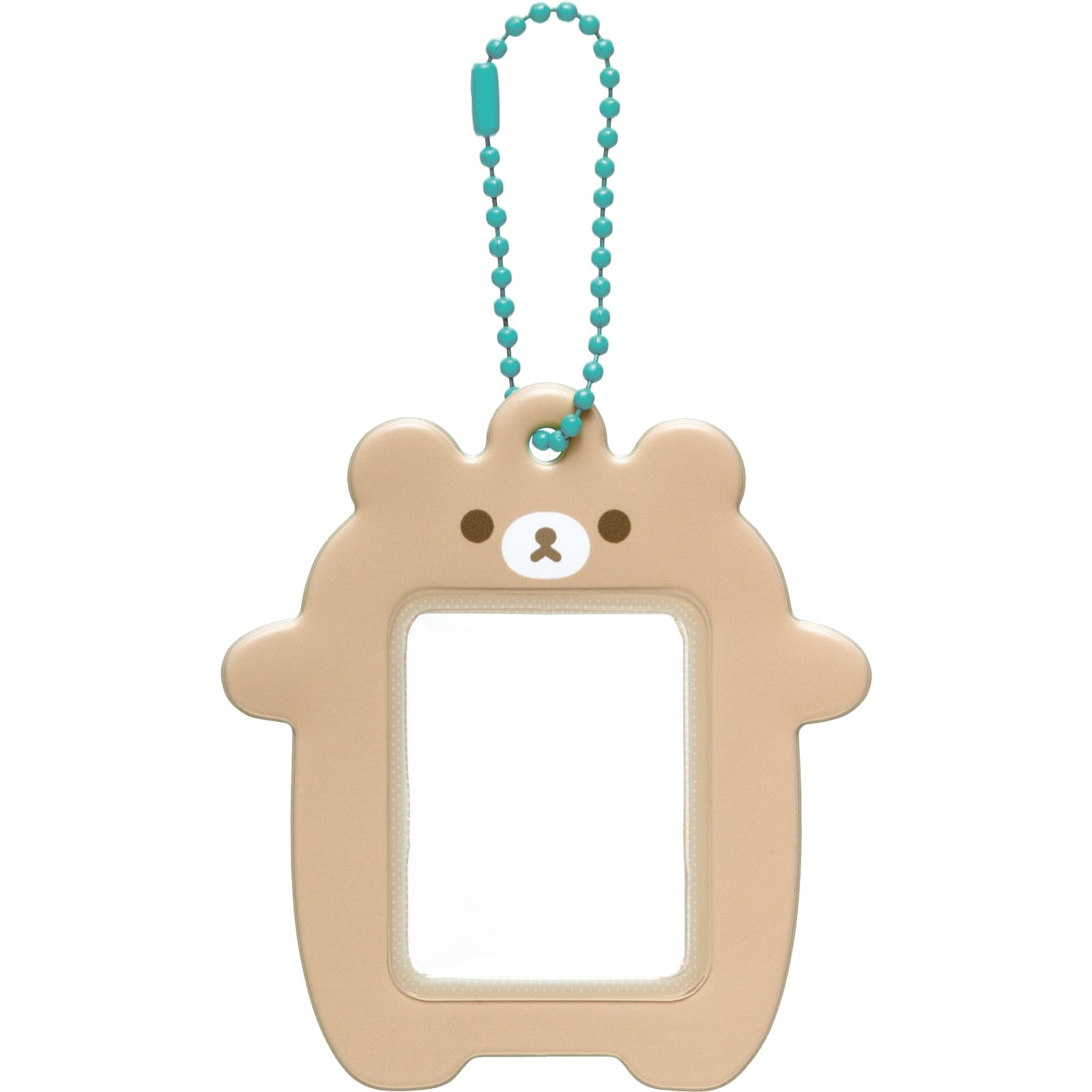 San-X Rilakkuma Chairoikoguma Select Cophoto Keychain Ab26404- Japan Figure Store - #1 Bring To You The Best Japanese Goods