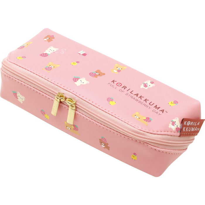 San-X Rilakkuma Slim Pen Pouch Pt15001 Durable Stationery Accessory- Japan Figure Store - #1 Bring To You The Best Japanese Goods