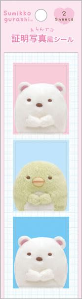 San-X Sumikko Gurashi Elandeko Id Photo Style Sticker Pack Se63204- Japan Figure Store - #1 Bring To You The Best Japanese Goods
