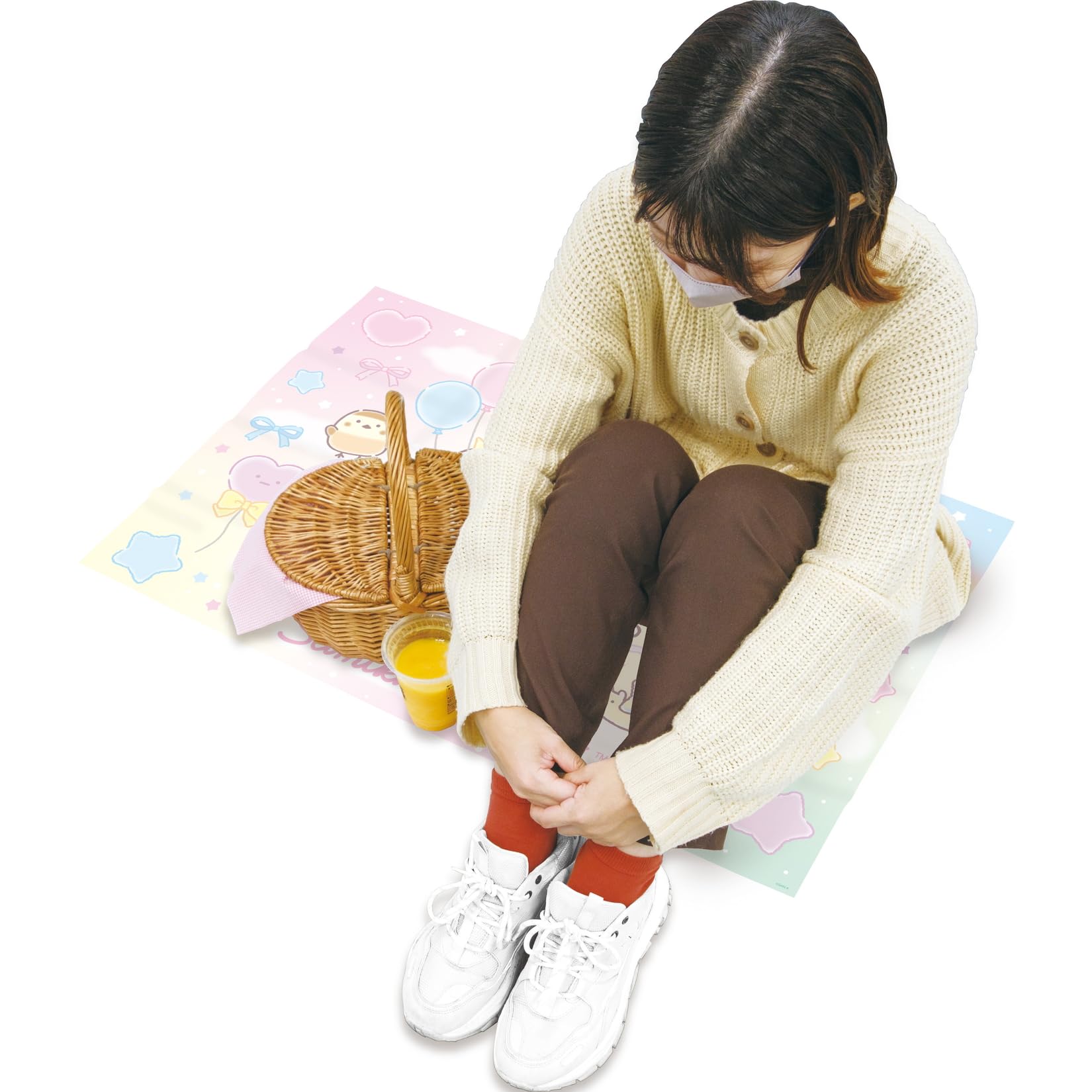 San-X Sumikko Gurashi Leisure Sheet S - Compact and Durable Mat- Japan Figure Store - #1 Bring To You The Best Japanese Goods