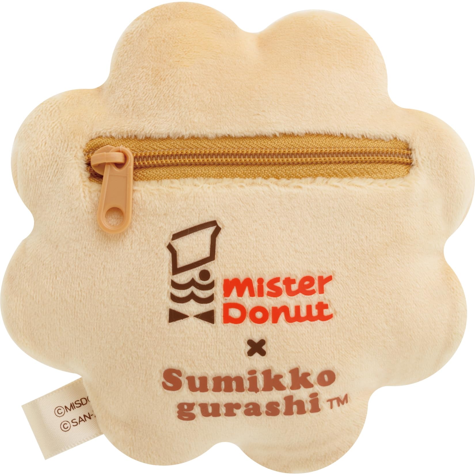 San-X Sumikko Gurashi Plush Coin Case Mister Donut Collaboration Ck70201- Japan Figure Store - #1 Bring To You The Best Japanese Goods