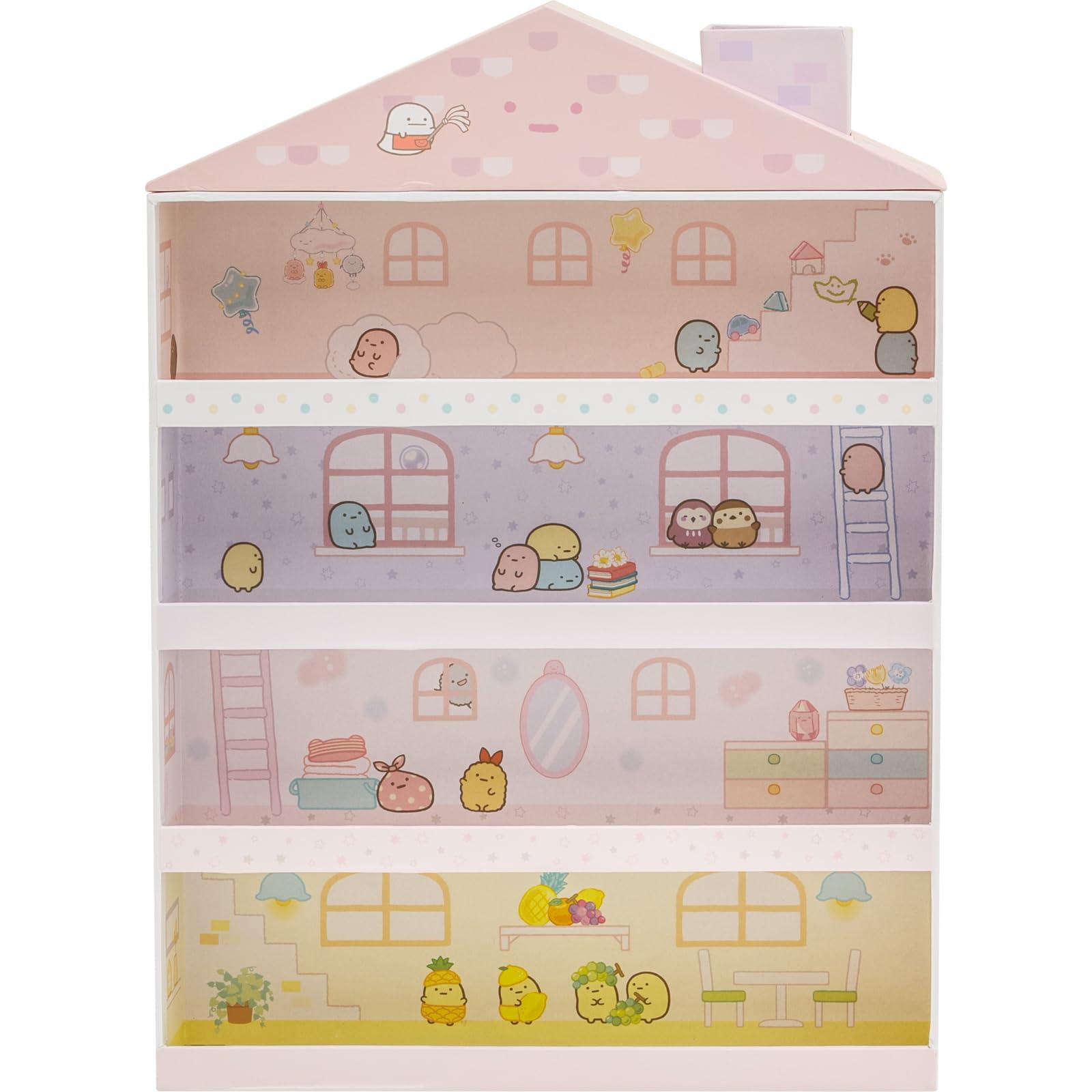 San-X Sumikko Gurashi Sumikko House Case Fb54802 Kids Toy Storage Box- Japan Figure Store - #1 Bring To You The Best Japanese Goods