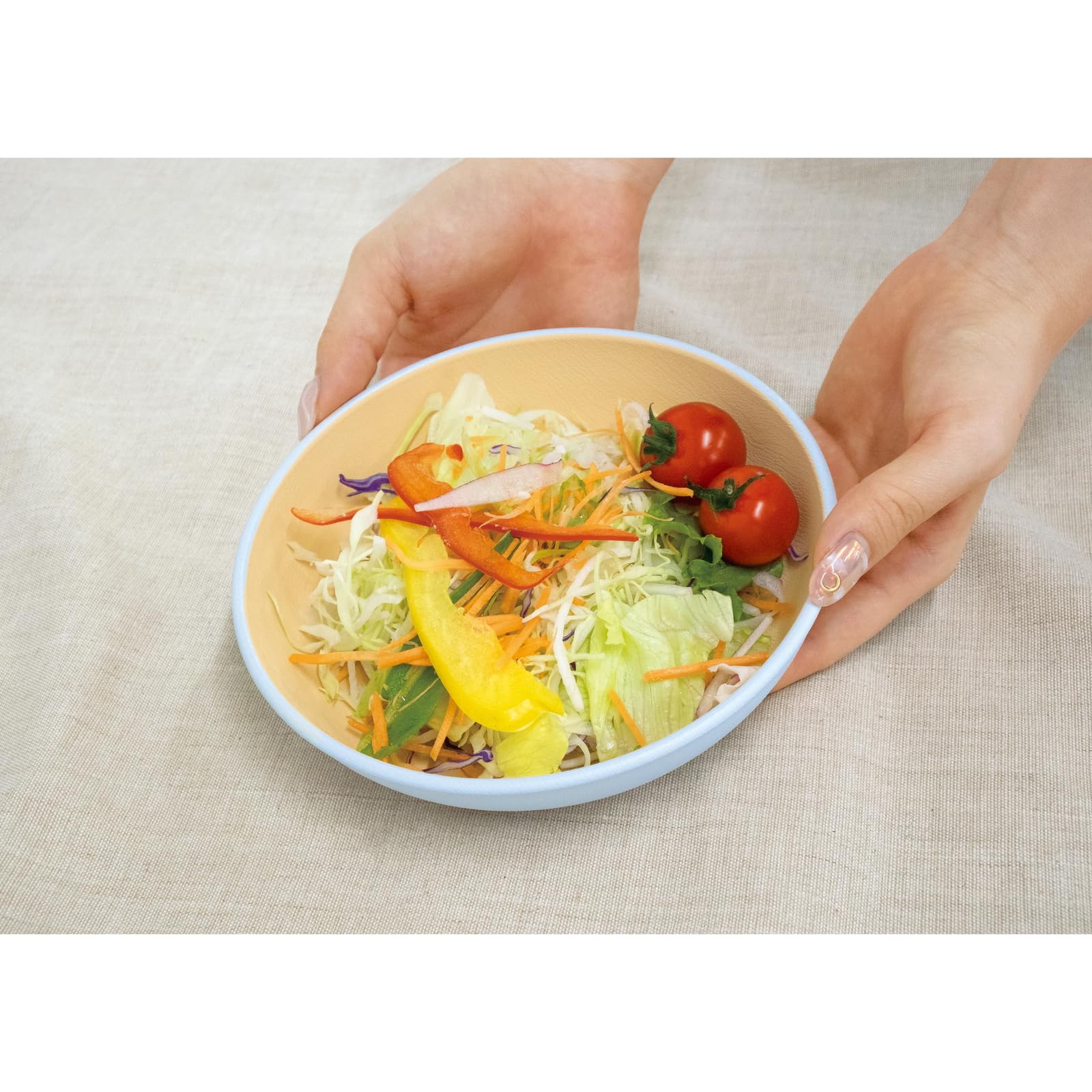 San-X Sumikko Gurashi Wood Grain Salad Bowl Ka21802 Durable Dish- Japan Figure Store - #1 Bring To You The Best Japanese Goods