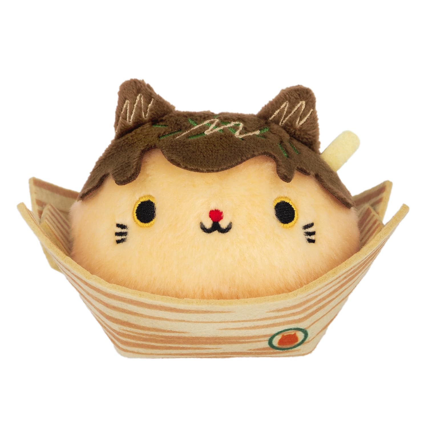 Sanei Boeki Local Dumplings Takoyaki Nekodango Osaka Plush Toy 11x8x8Cm- Japan Figure Store - #1 Bring To You The Best Japanese Goods