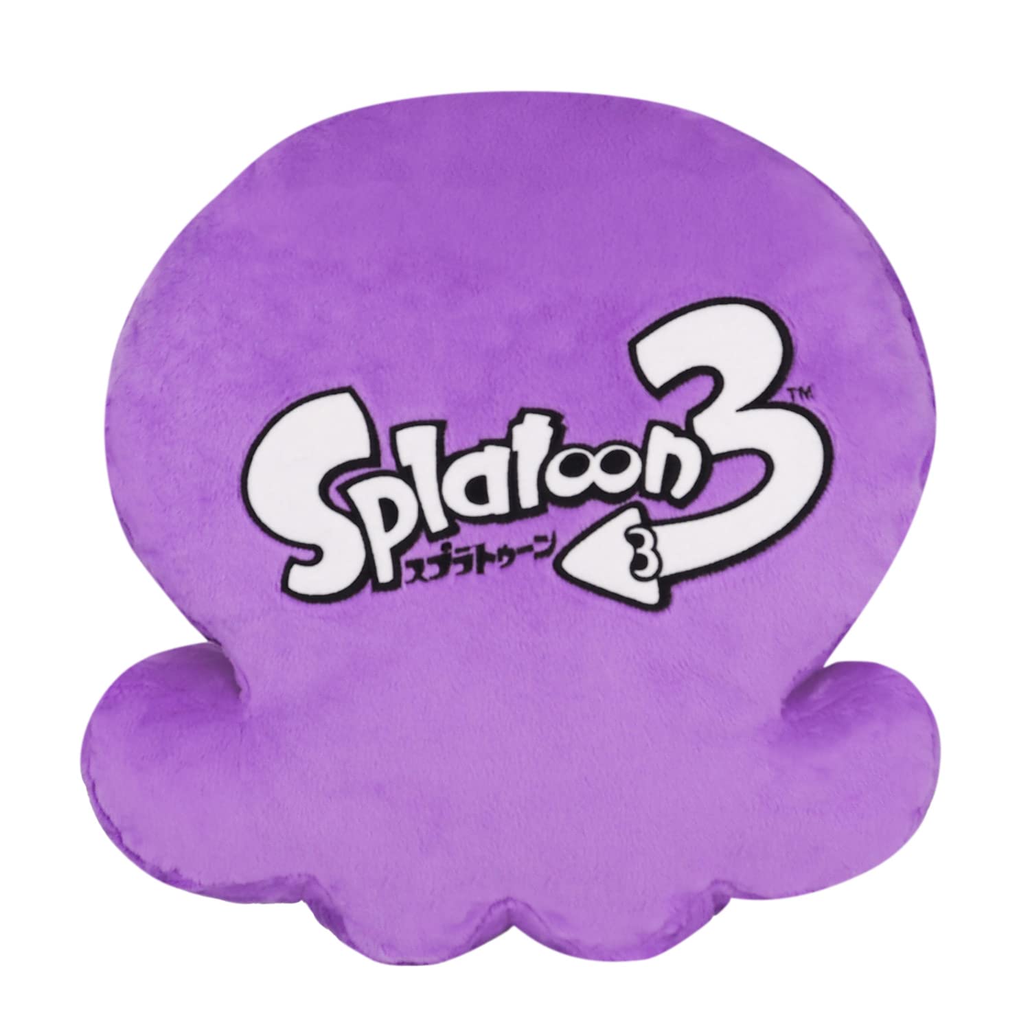 Sanei Boeki Splatoon 3 Octopus Cushion Purple 33x11x34 cm- Japan Figure Store - #1 Bring To You The Best Japanese Goods