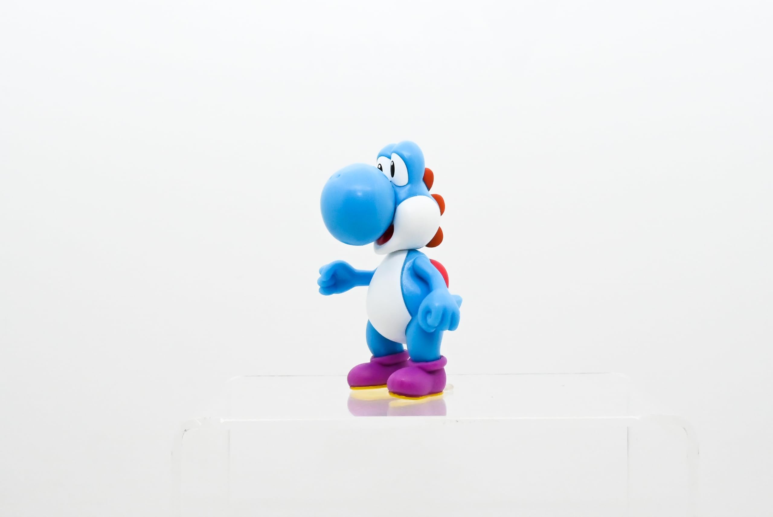 Sanei Boeki Super Mario Blue Yoshi Figure Fcm-036 Collectible- Japan Figure Store - #1 Bring To You The Best Japanese Goods