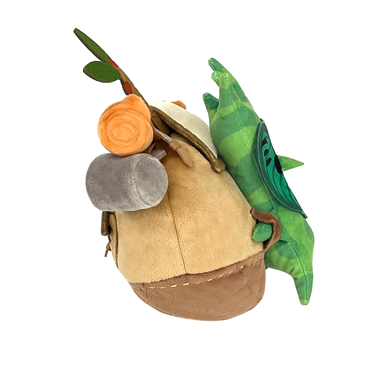 Sanei Boeki Zelda Tears of the Kingdom Brown Backpack Plush Toy 22x18.5x17cm- Japan Figure Store - #1 Bring To You The Best Japanese Goods