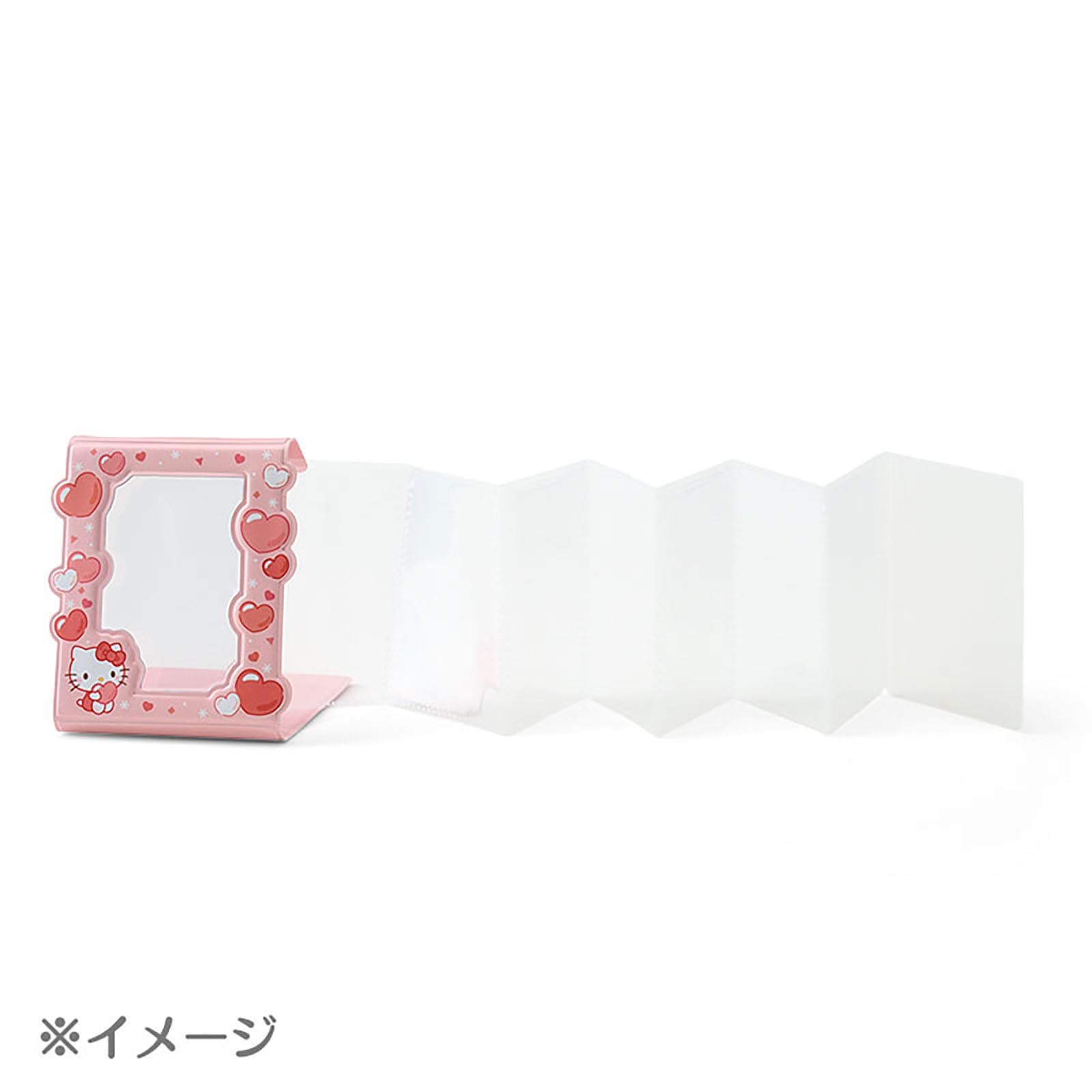 Sanrio My Melody Accordion Card Holder Enjoy Idol PVC 8 Pockets 16 Cards