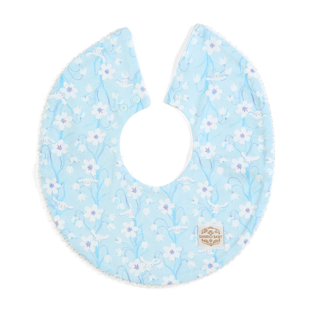 Sanrio Baby Bib Cinnamoroll - 30.5 x 29 cm - Cute Baby Apparel- Japan Figure Store - #1 Bring To You The Best Japanese Goods