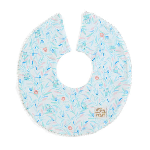 Sanrio Baby Bib Hangyodon Half Fish 30.5x29cm - Cute Baby Apparel- Japan Figure Store - #1 Bring To You The Best Japanese Goods