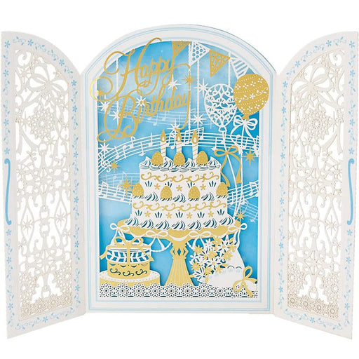 Sanrio Birthday Card Laser Cut Cake Design With Overseas Shipping Bd101-2- Japan Figure Store - #1 Bring To You The Best Japanese Goods