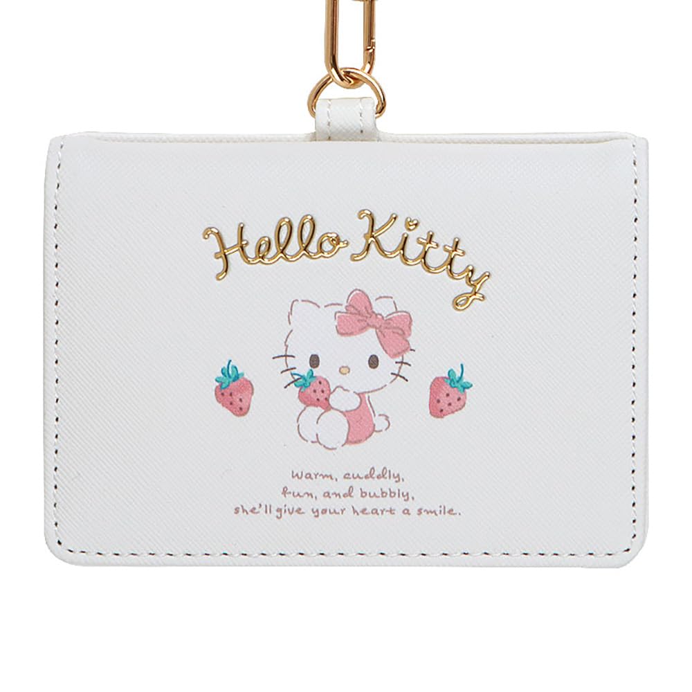 Sanrio Hello Kitty Card Case Bi-Fold ID Holder 7.5x10.5x1.5 Cm- Japan Figure Store - #1 Bring To You The Best Japanese Goods