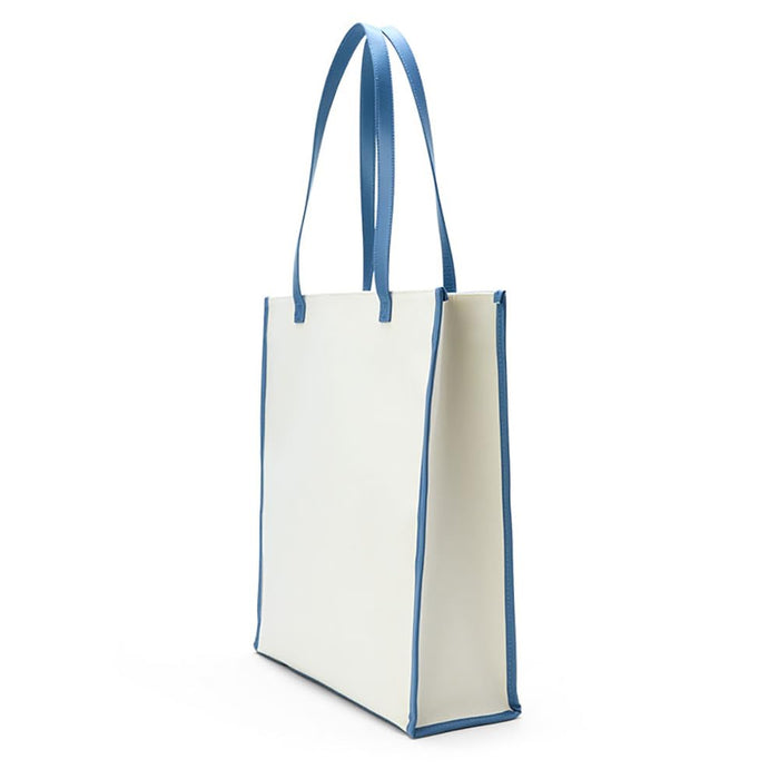 Sanrio Characters Blue Tote Bag Enjoy Idol Durable Fashionable 028622- Japan Figure Store - #1 Bring To You The Best Japanese Goods