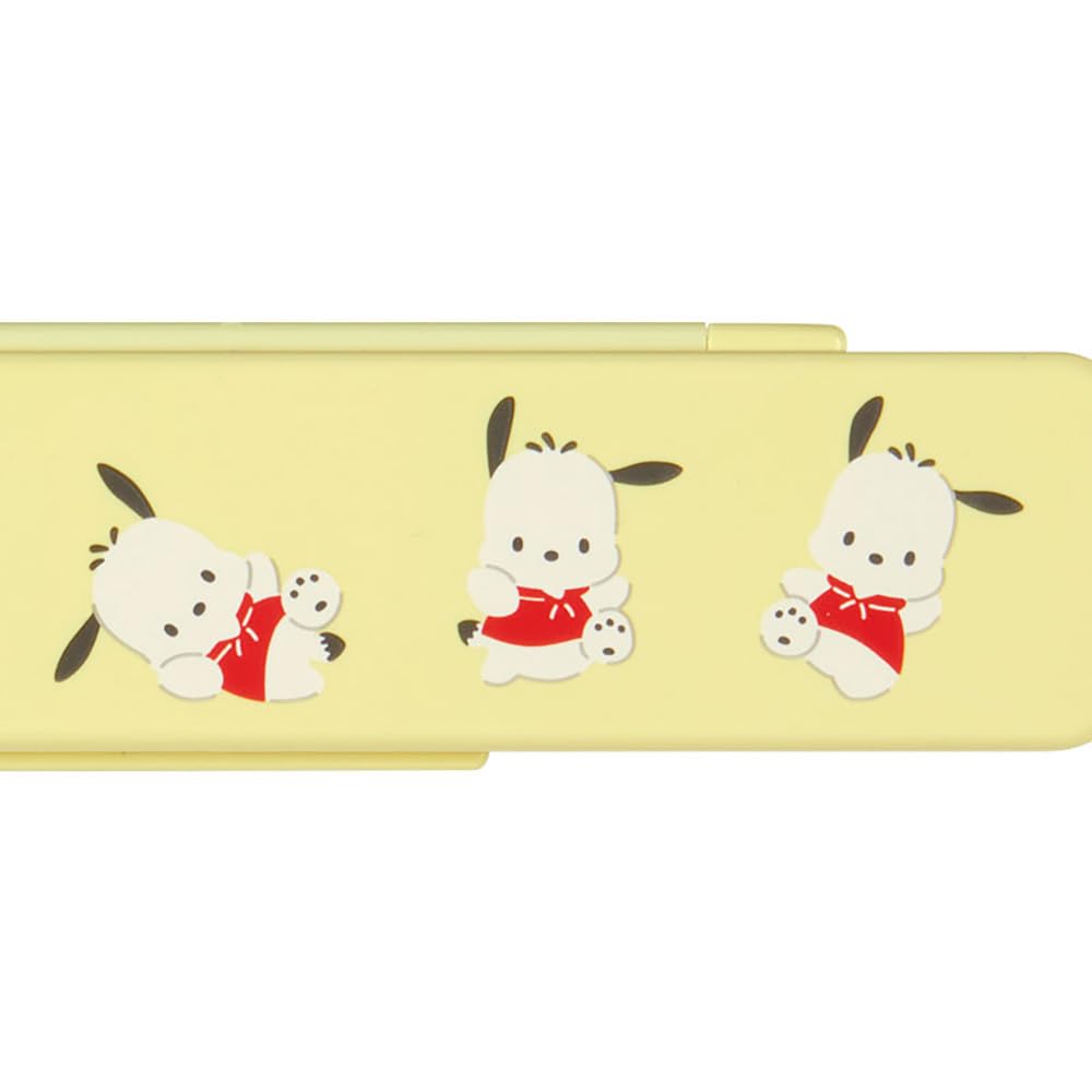 Sanrio Pochacco Chopsticks & Spoon Set 1.8x18.8x4.7 cm - New Lunch Essentials- Japan Figure Store - #1 Bring To You The Best Japanese Goods