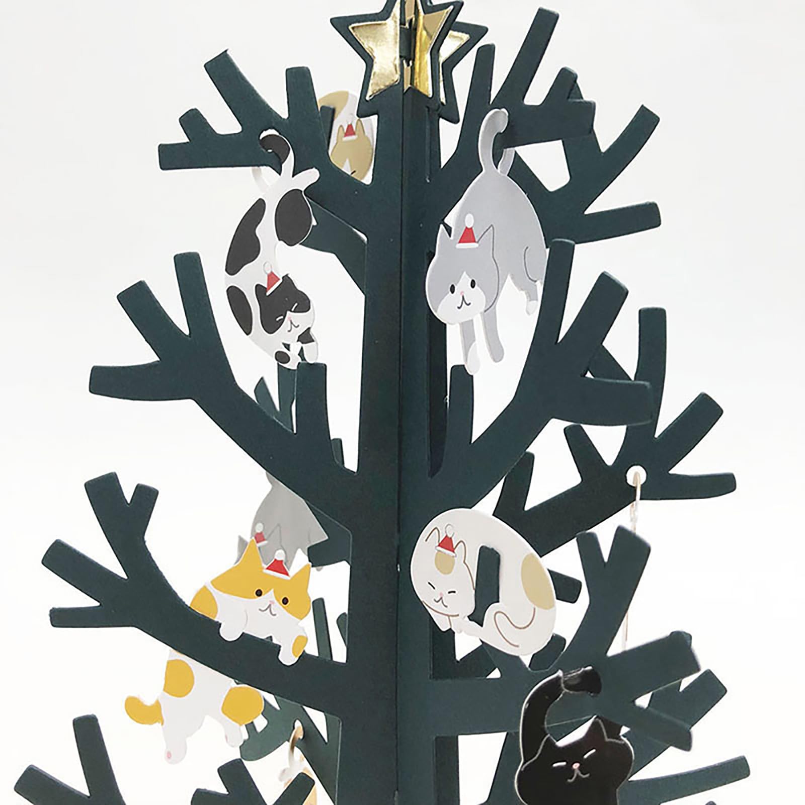 Sanrio Christmas Cat Tree Jx 79-5 Message Card 243167 Christmas Card