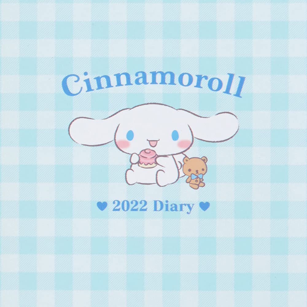 Sanrio Cinnamoroll 2022 A6 Diary with Bookmark- Japan Figure Store - #1 Bring To You The Best Japanese Goods