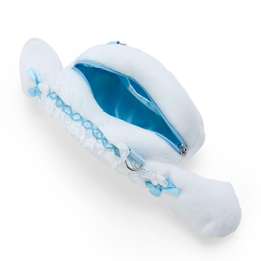 Sanrio Cinnamoroll Face-Shaped Pochette Light Blue 12.8x29.4x7.5 cm- Japan Figure Store - #1 Bring To You The Best Japanese Goods