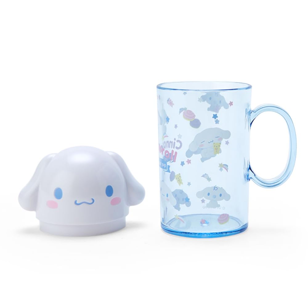 Sanrio Cinnamoroll Toothbrush & Cup Set - 12 x 7 x 5 cm- Japan Figure Store - #1 Bring To You The Best Japanese Goods