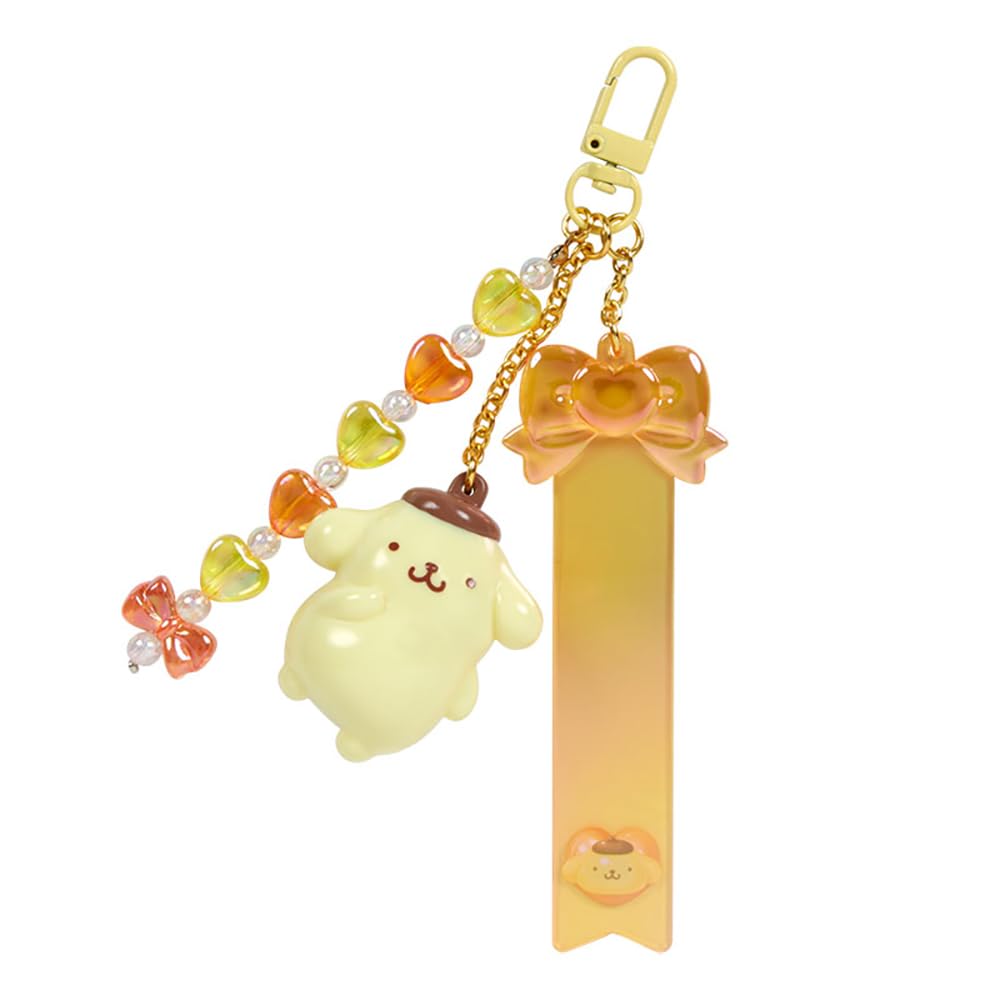 Sanrio 3D Pompompurin Clear Keychain 15cm - Cute Character Design- Japan Figure Store - #1 Bring To You The Best Japanese Goods