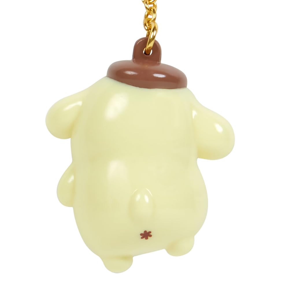 Sanrio 3D Pompompurin Clear Keychain 15cm - Cute Character Design- Japan Figure Store - #1 Bring To You The Best Japanese Goods