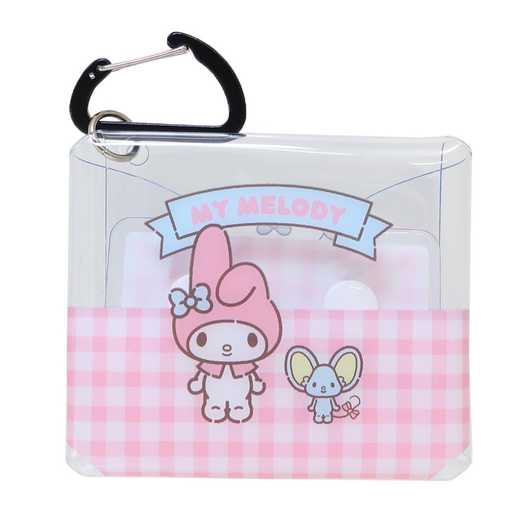 Sanrio My Melody Clear Multi-Case with Carabiner for AirPods Pro Key Pass- Japan Figure Store - #1 Bring To You The Best Japanese Goods