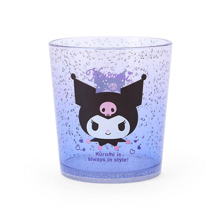 Sanrio Clear Tumbler Kuromi 300ml Portable BPA-Free Cup- Japan Figure Store - #1 Bring To You The Best Japanese Goods